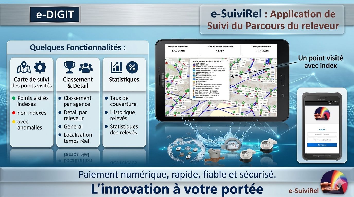Tableau de bord e-SuiviRel